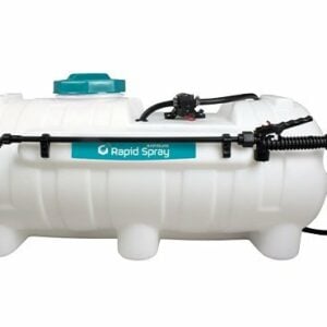 Rapid weed sprayer tank with lance