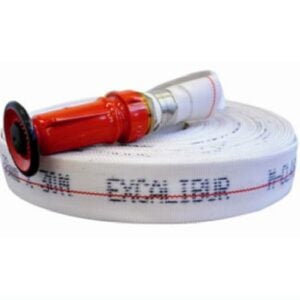 Canvas fire fighting hose