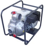 Electric start fire pump