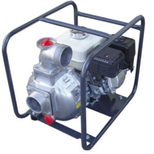 Electric start fire pump