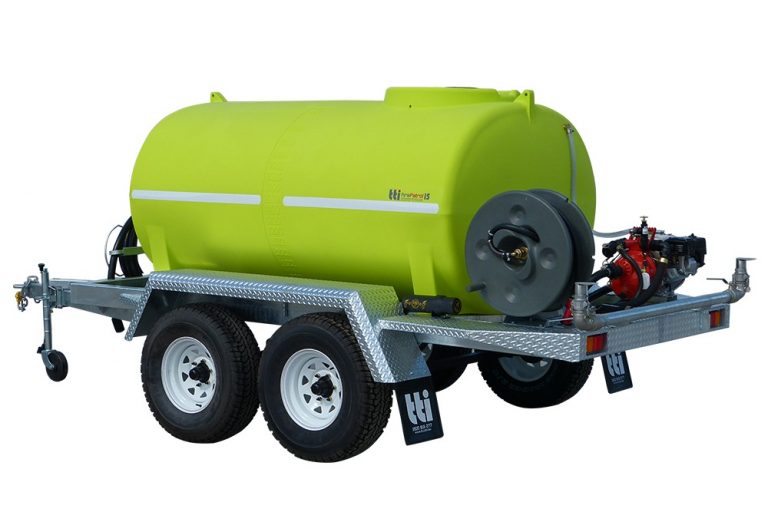 Fire ready trailer with honda pump and hos