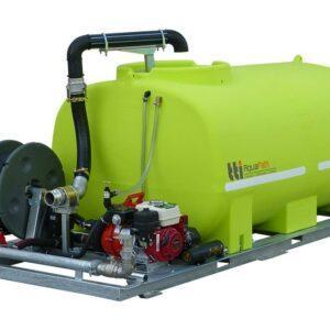 Portable water tank and pump
