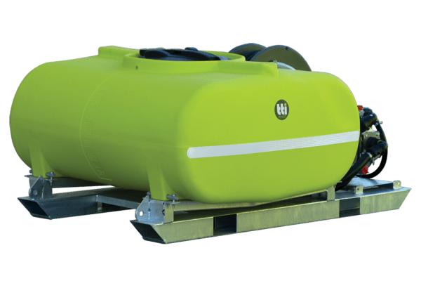 Rear of tank FireAttack fire unit