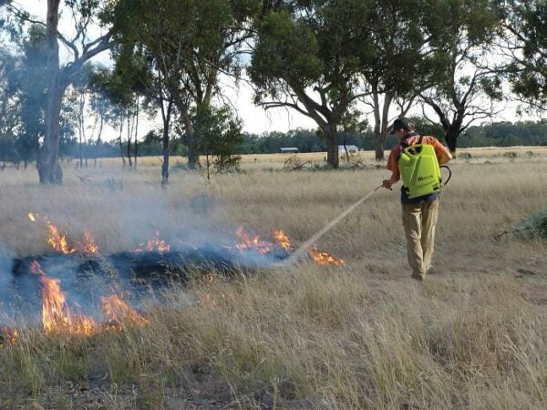 16 litre fire knapsack backpack for bushfire fighting