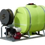 Ute spray unit with Honda engine and spray hose reel