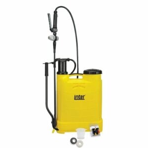 Inter backpack chemical weed sprayer
