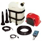 Double sided foam marker kits for spraying