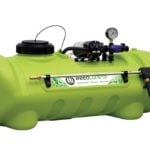 electric weed sprayer with spray gun