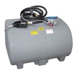 Diesel fuel tank for truck