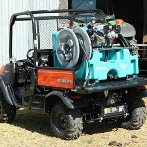 FireScout Rapid Spray slide on fire unit on UTV