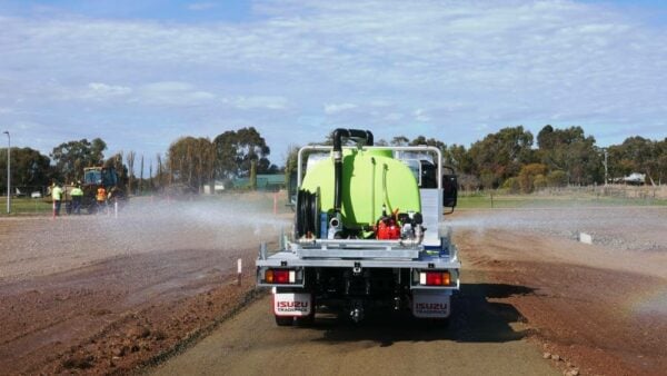 TTI Aquapath spray deflectors for dust suppression