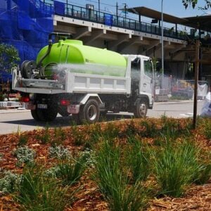 Truck mounted water tanks