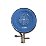 blue foam hose reel