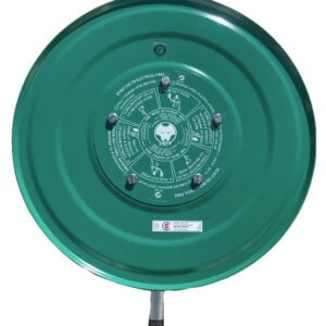 Green Washdown Hose Reel