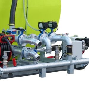 Civil water truck tank