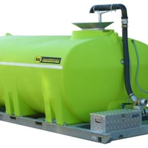 Truck water delivery unit
