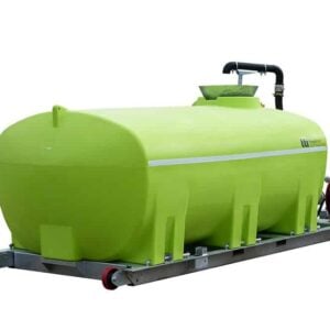 Truck slip on water tank