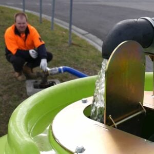 Water delivery carting units