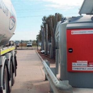Bunded diesel tank