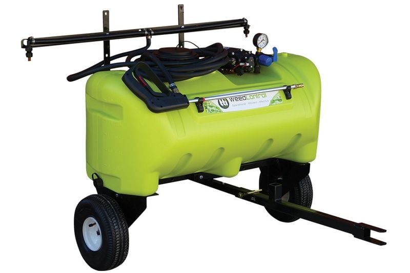 WeedControl sprayer tank with pump