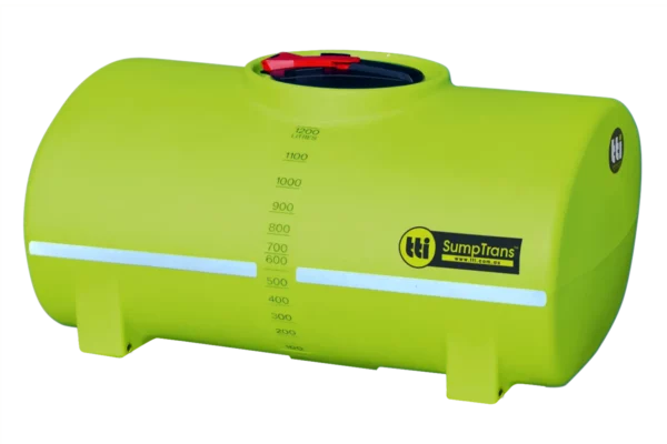 1200L Drainable Sump Tank with frame