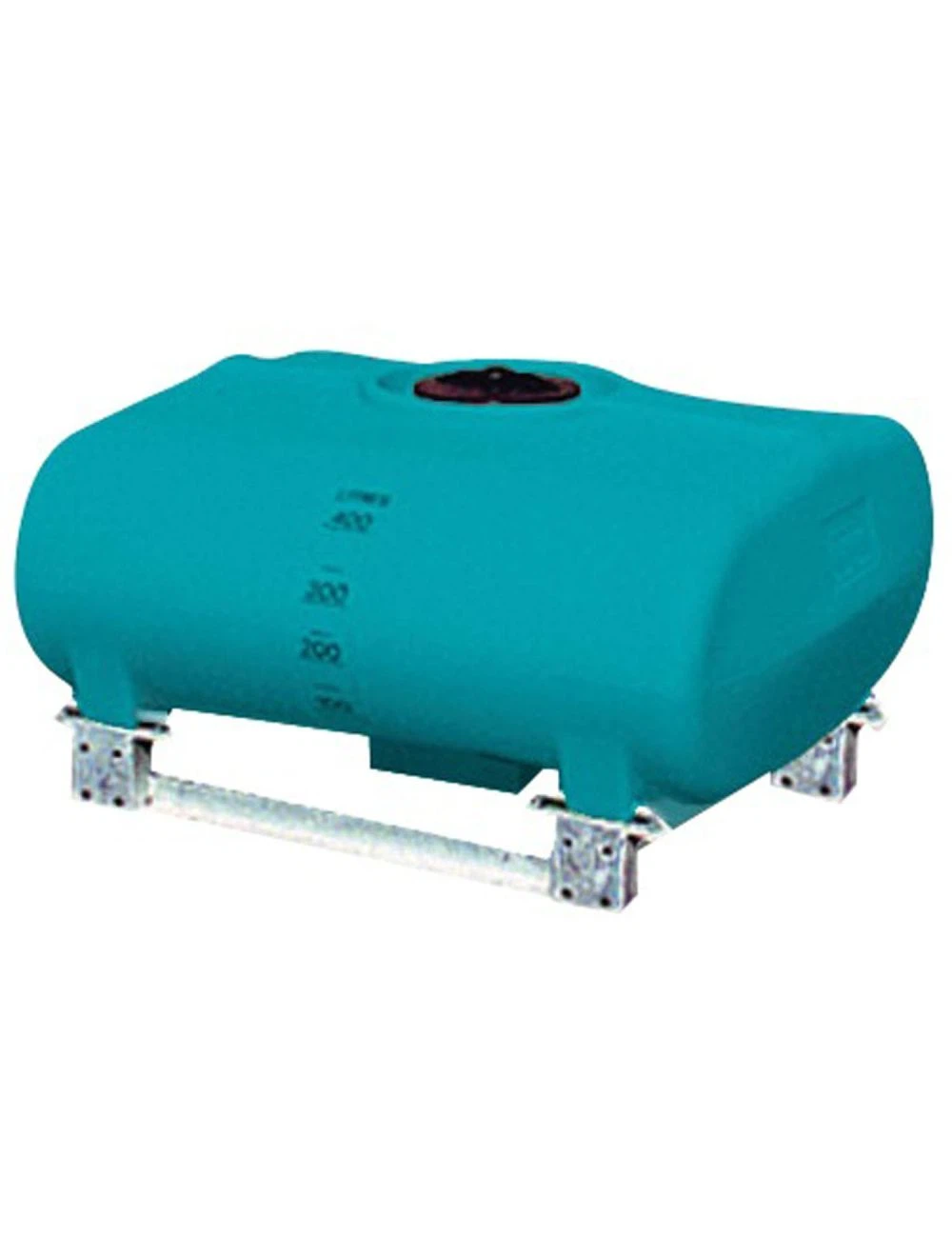 400 litre Drainable Pin Mount Tank with frame