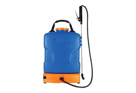 Jacto rechargeable handheld and backpack sprayer