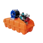 400 Litre Fire Fighting Tank with pump 5.5hp and Hose Reel