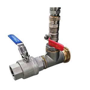 Polymaster Diesel Bulk Storage Tank Brass Outlet Lockable Ball Valve