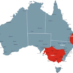 Polymaster delivery zones freight map
