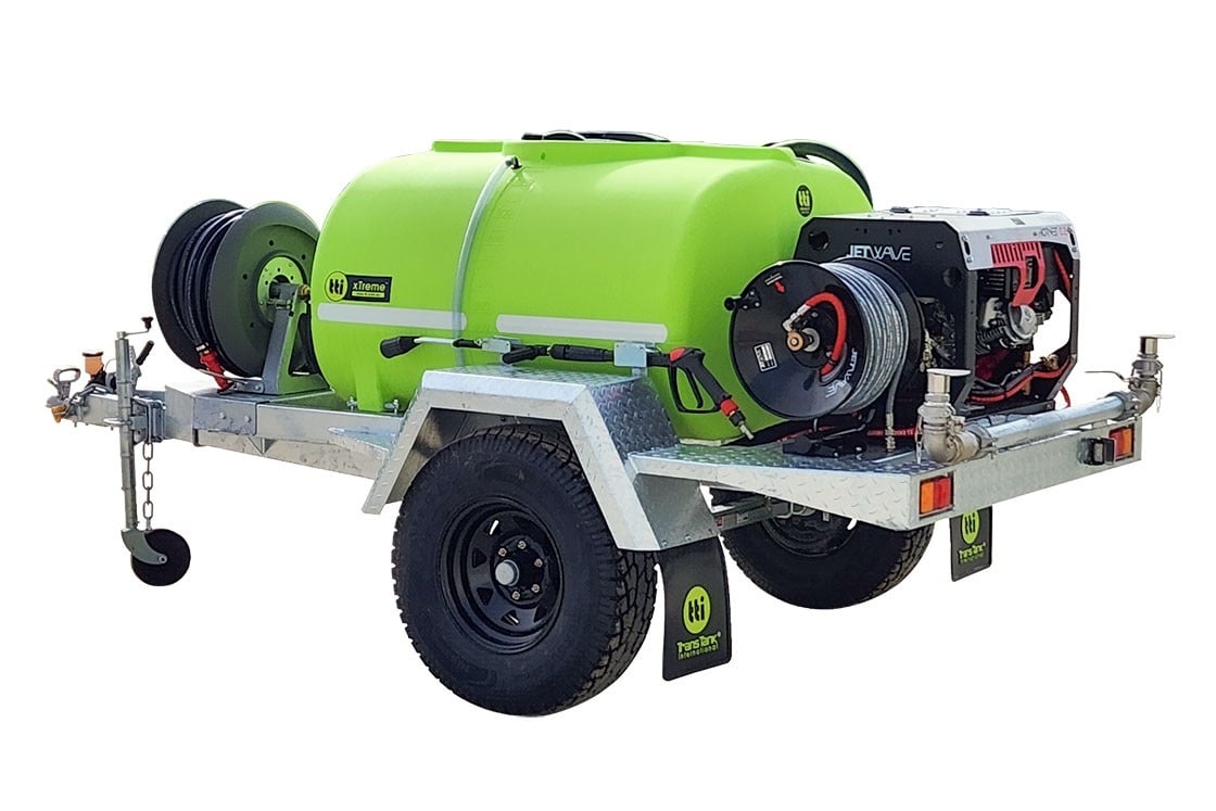 1000L Pressure Cleaning Washdown Trailer
