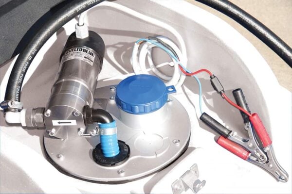 Transdiesel TTi Bluemission pump tank and accessories