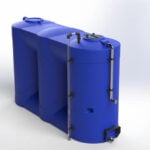 2000L Adblue Slimline Tank