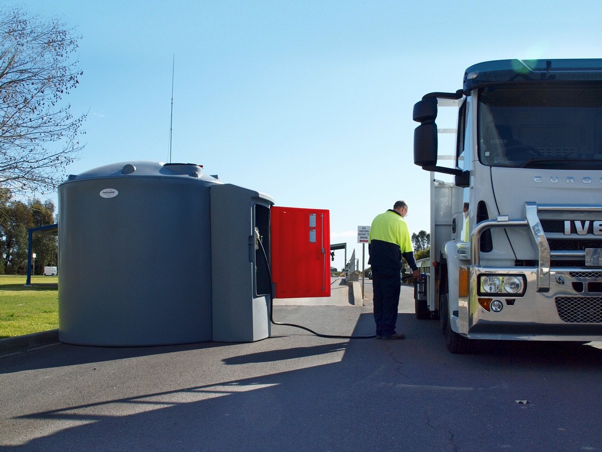 Bunded Diesel Tank
