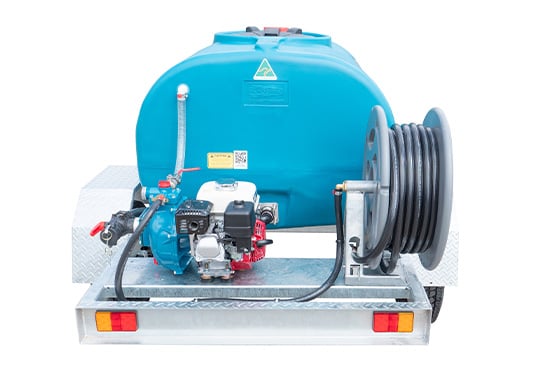 Fire Marshal Trailer - Pump & Hose Reel