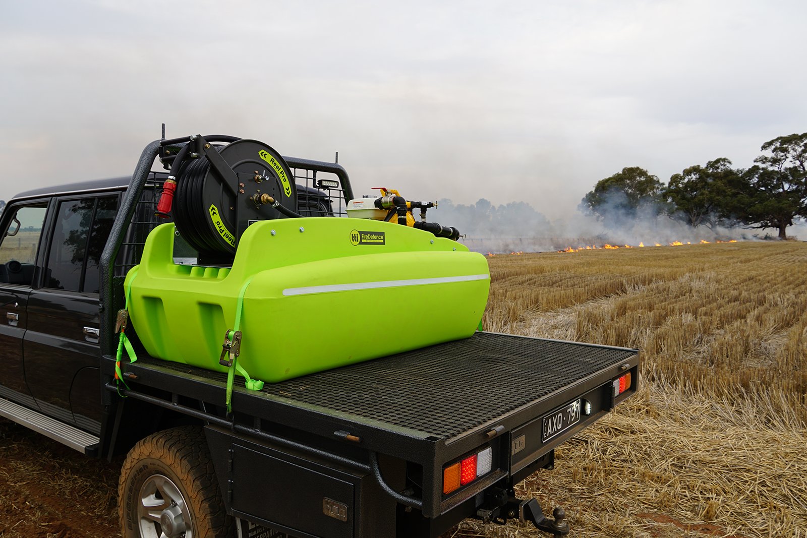 Fire Defense slip on skid fire unit