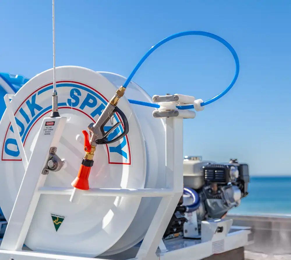 QuikSpray 12V Chemical Spraying Reels Retractable