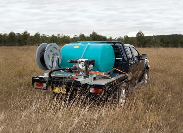 Slip on skid fire unit Oxquip